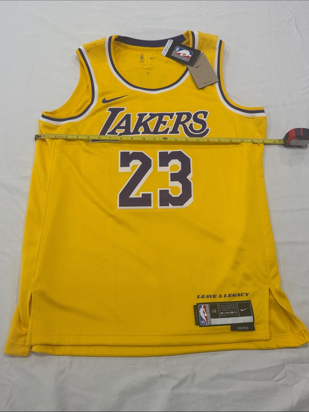 Nike Dri-fit - Lebron James Lakers - ICON Edition Jersey - Brand NWT - msrp $120